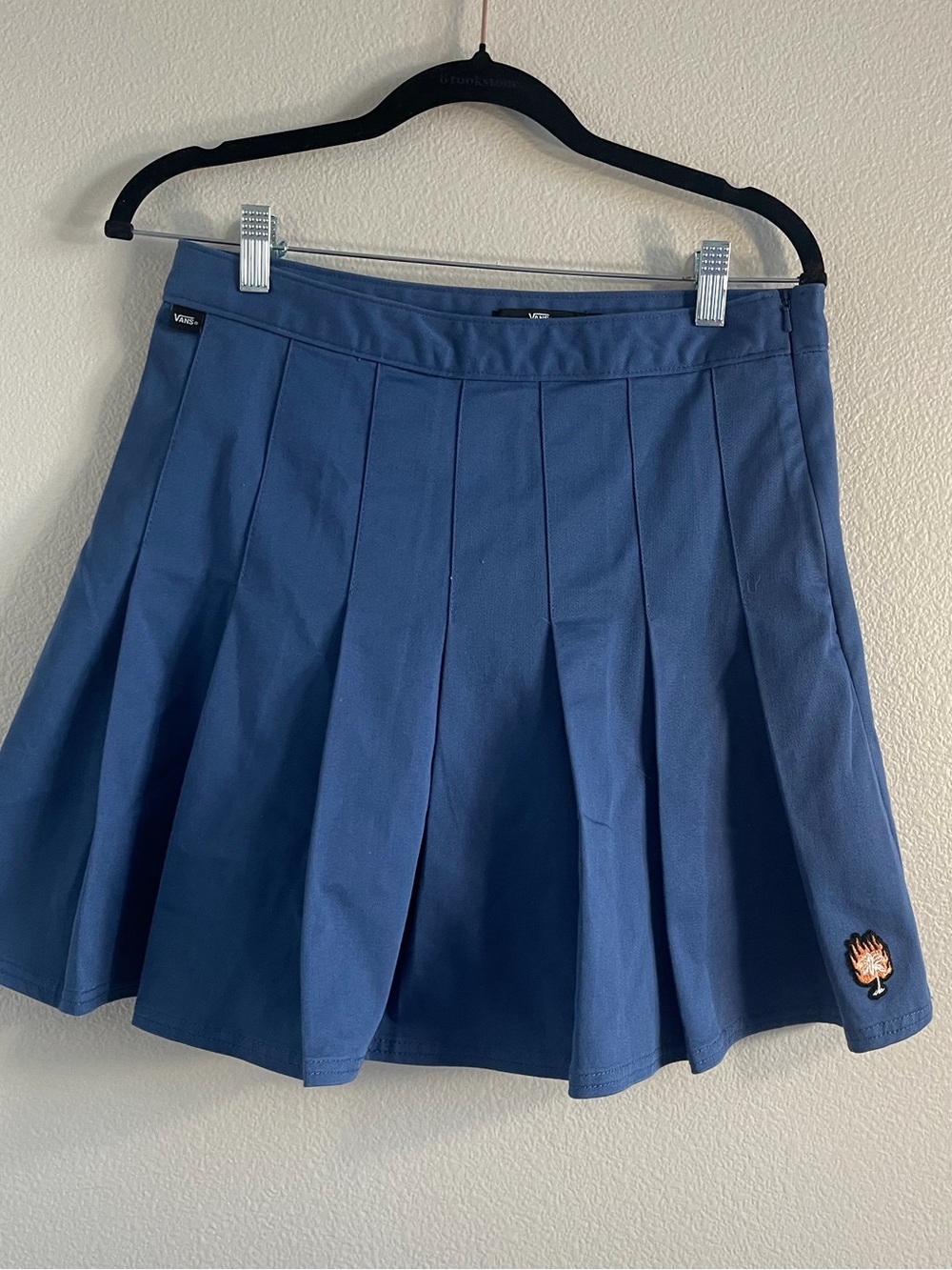 Vans Navy Blue Pleated Skater Tennis Skirt